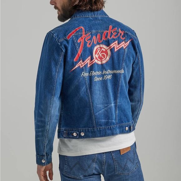 Wrangler Jackets & Coats Wranglernwt Fender Jean Jacket Poshmark